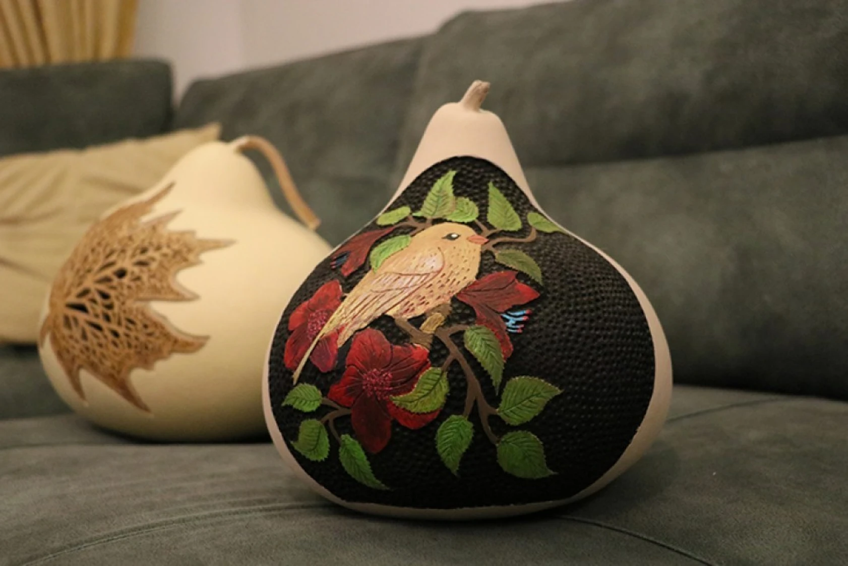 Su kabağından süs eşyaları