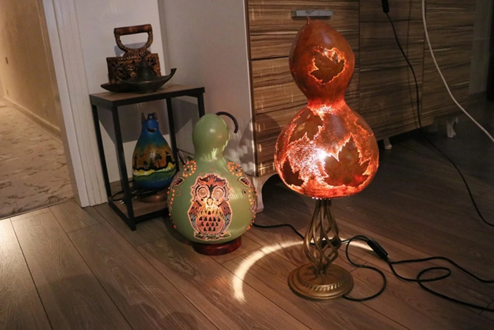 Su kabağından süs eşyaları