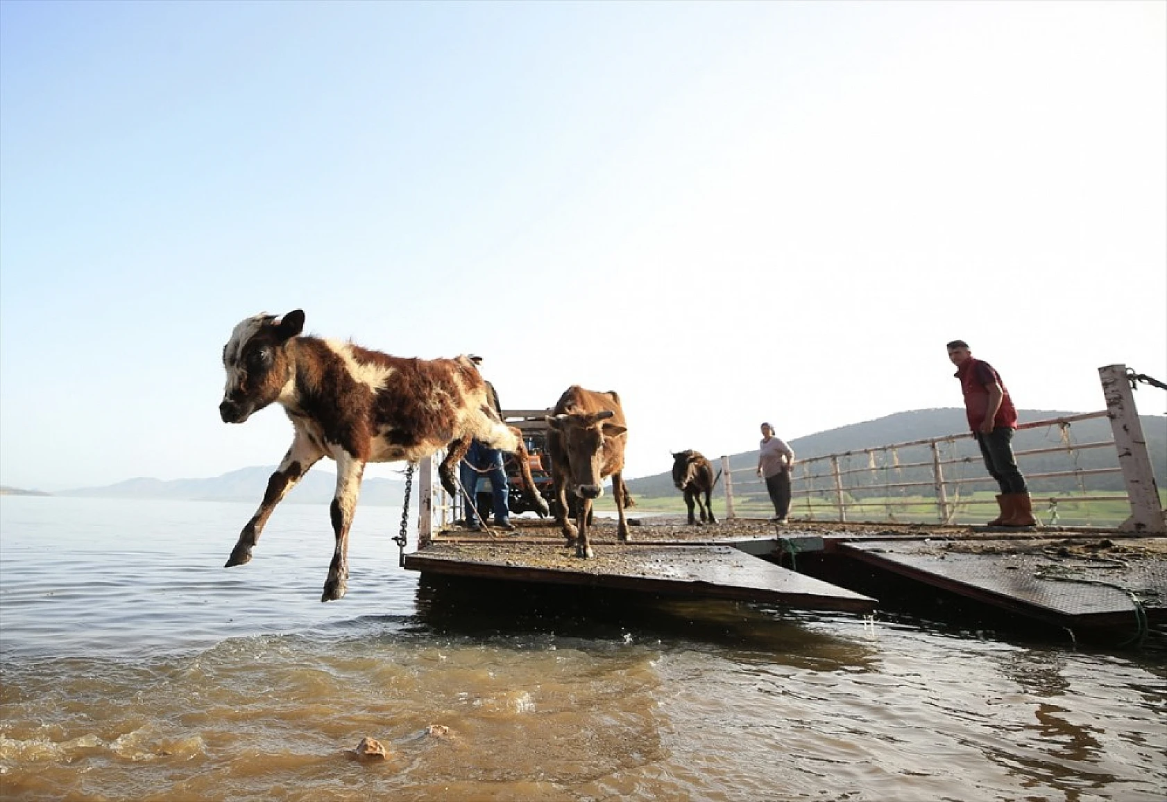 Yörüklerin Mada Adasını geçiş anı