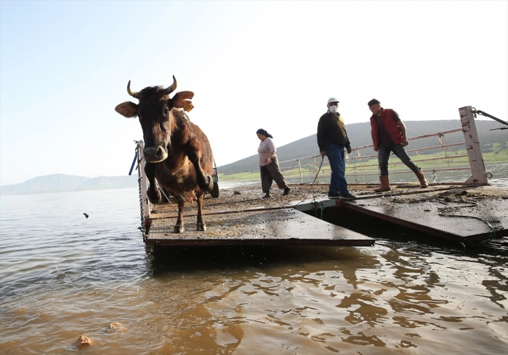 Yörüklerin Mada Adasını geçiş anı