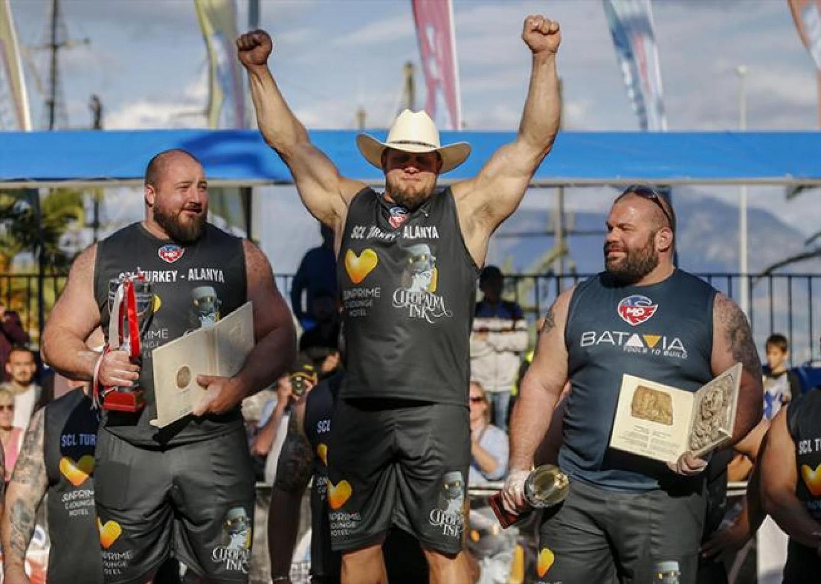 Dünyanın en güçlü adamları Türkiye'de!