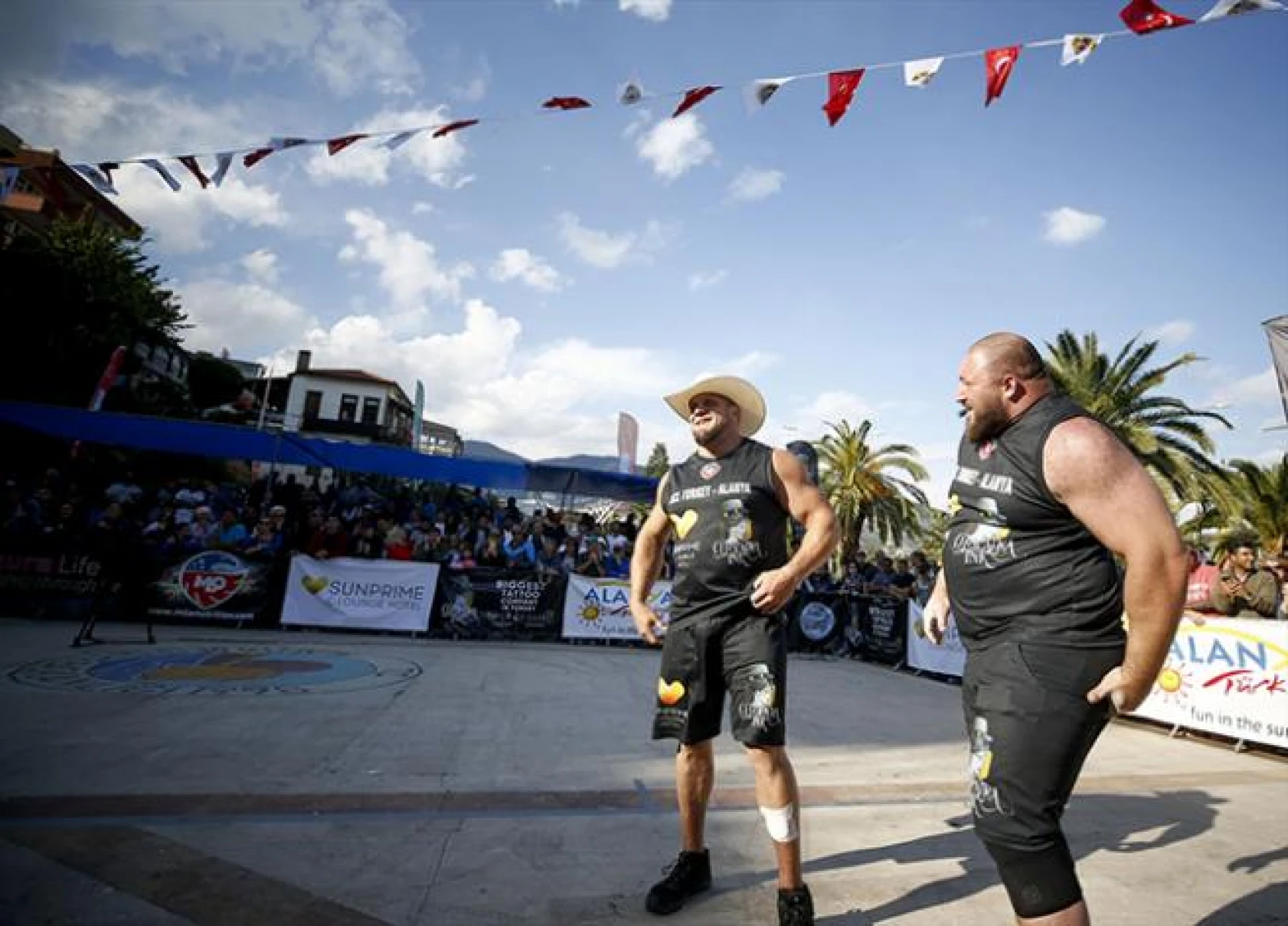 Dünyanın en güçlü adamları Türkiye'de!