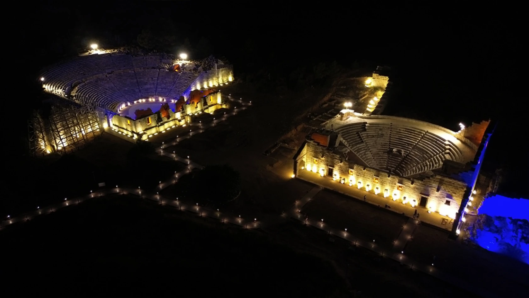 Patara, ziyaretçilerini yıldızların altında tarihi yolculuğa çıkarıyor