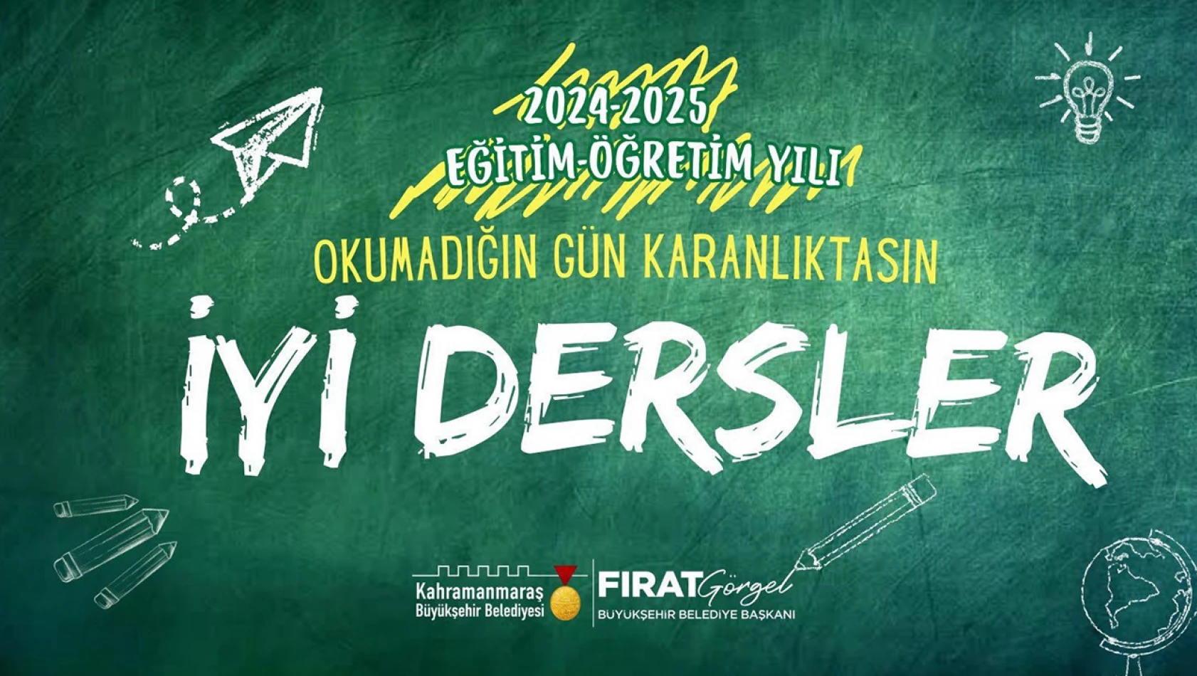 Fırat Görgel, 'Yeni eğitim öğretim yılı hayırlı olsun'