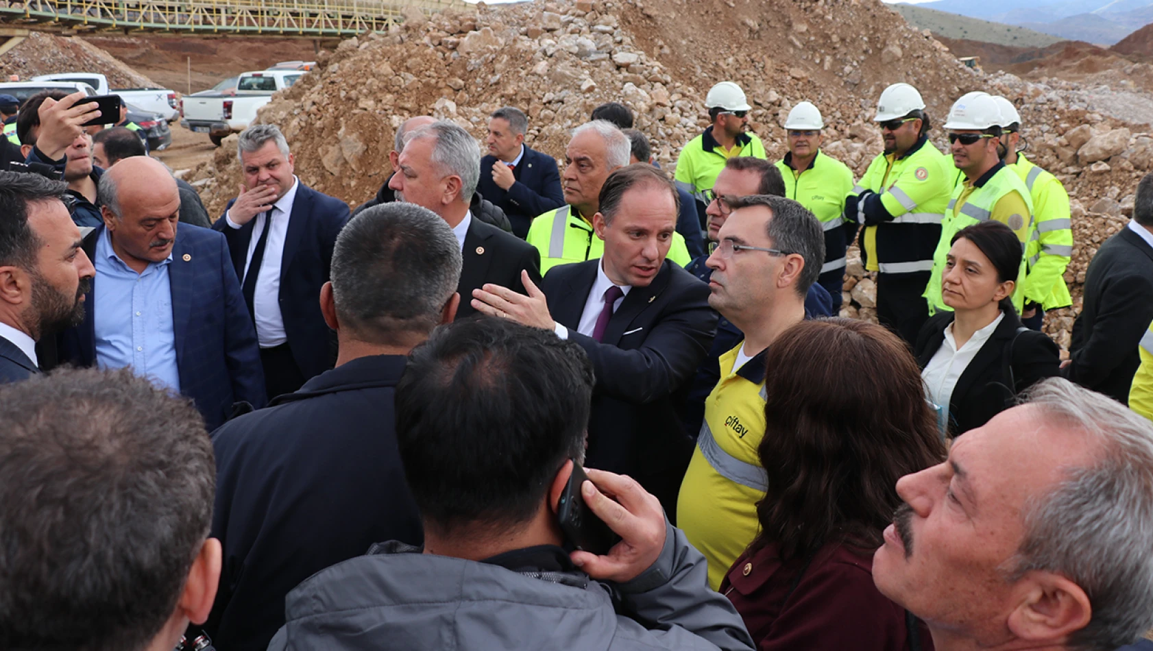 İliç maden kazasını araştırma komisyonu, incelemelerde bulundu