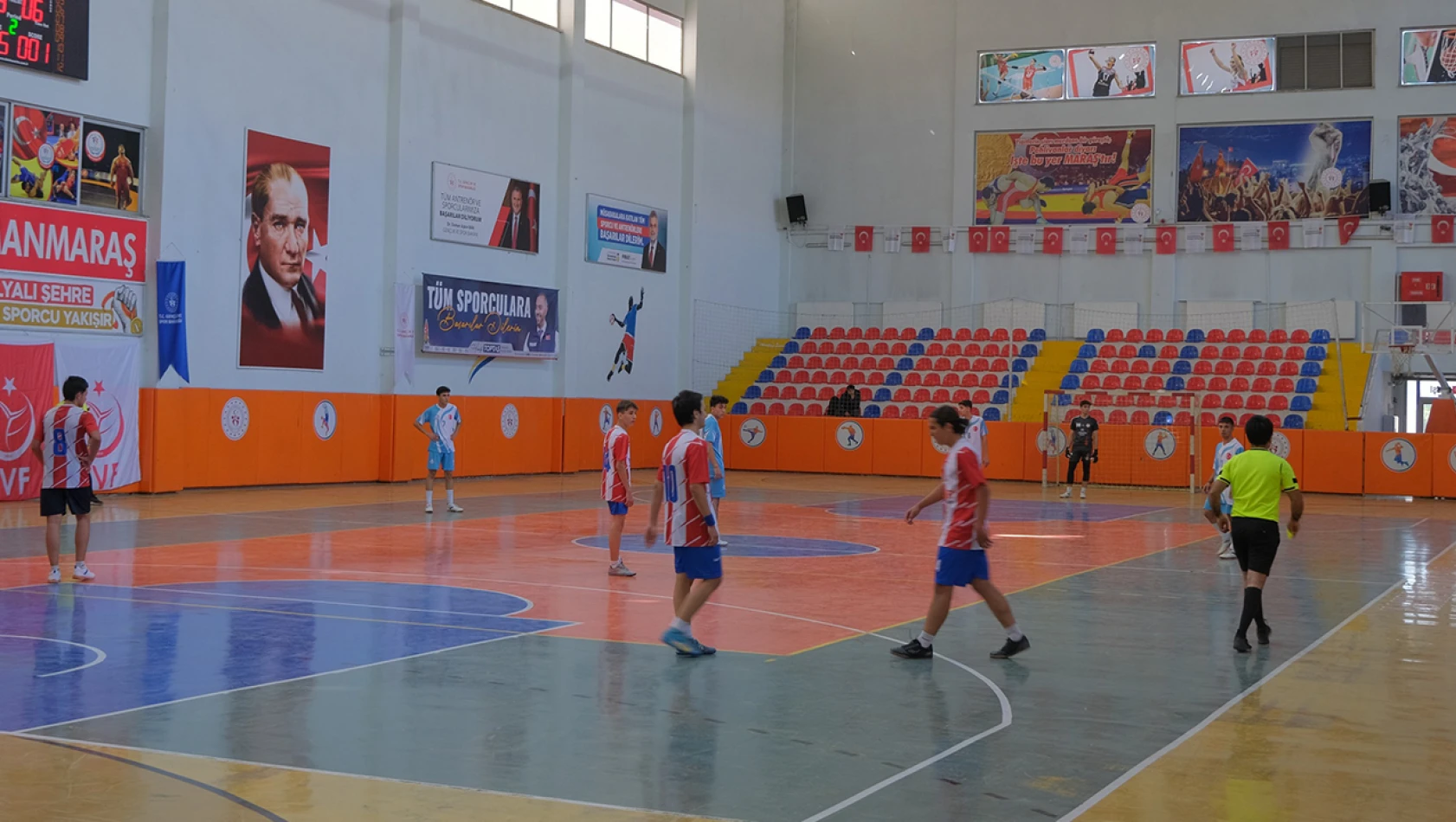 Kahramanmaraş'ta futsal heyecanı başladı