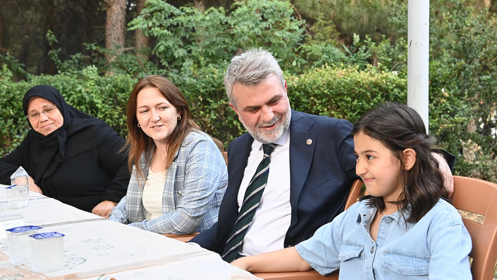 Kahramanmaraş'ta şehit kızına doğum günü sürprizi