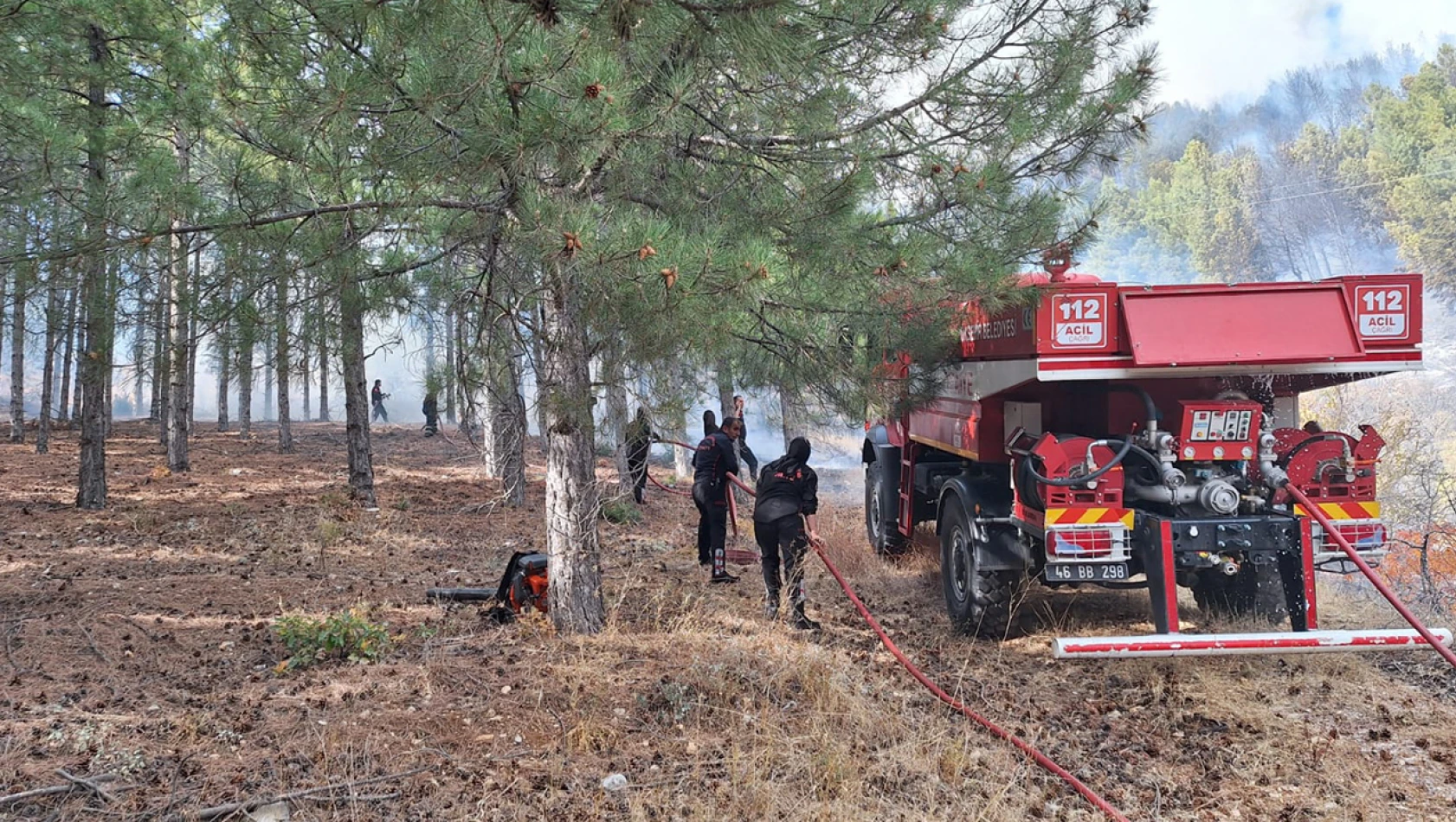 Kahramanmaraş'taki orman yangını kontrol altına alındı