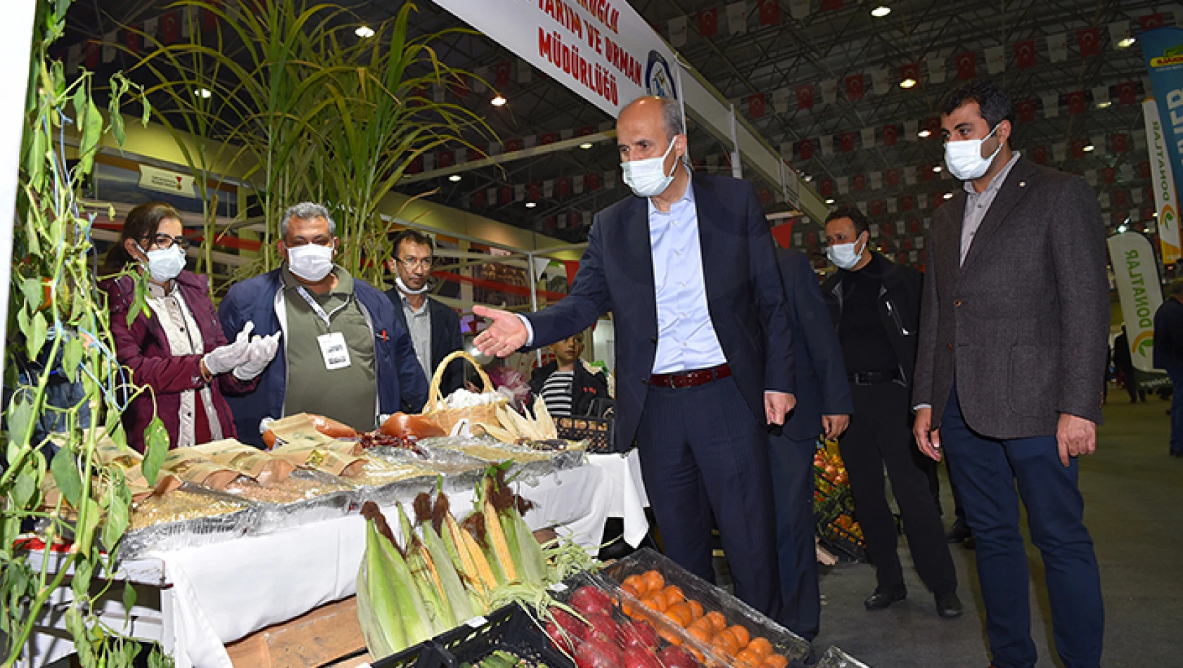 KTF'yi ziyaret eden Başkan Okay: Tarım olmazsa olmazımızdır