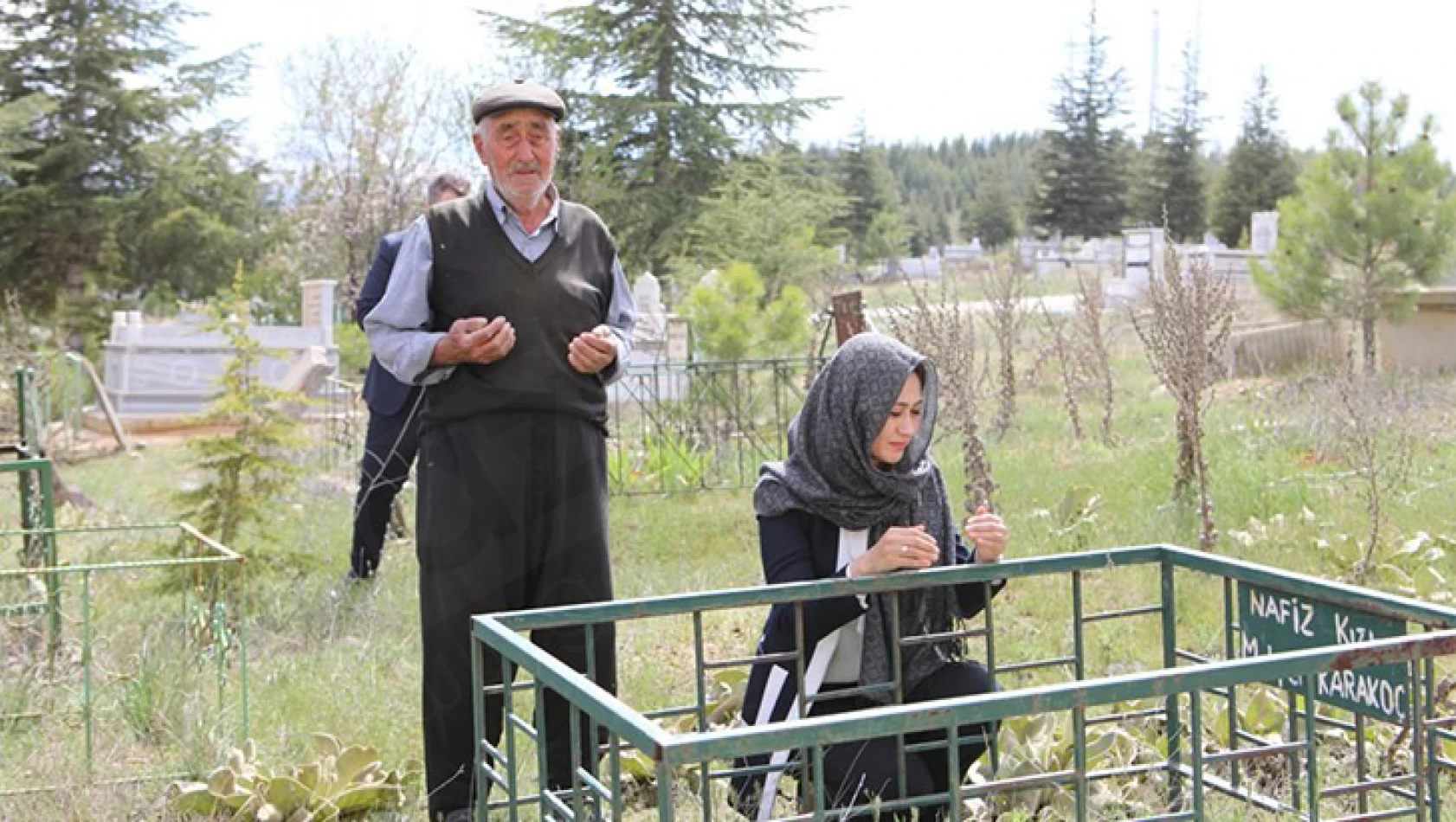 MHP'nin 1'inci sıra adayı ata yurdunda