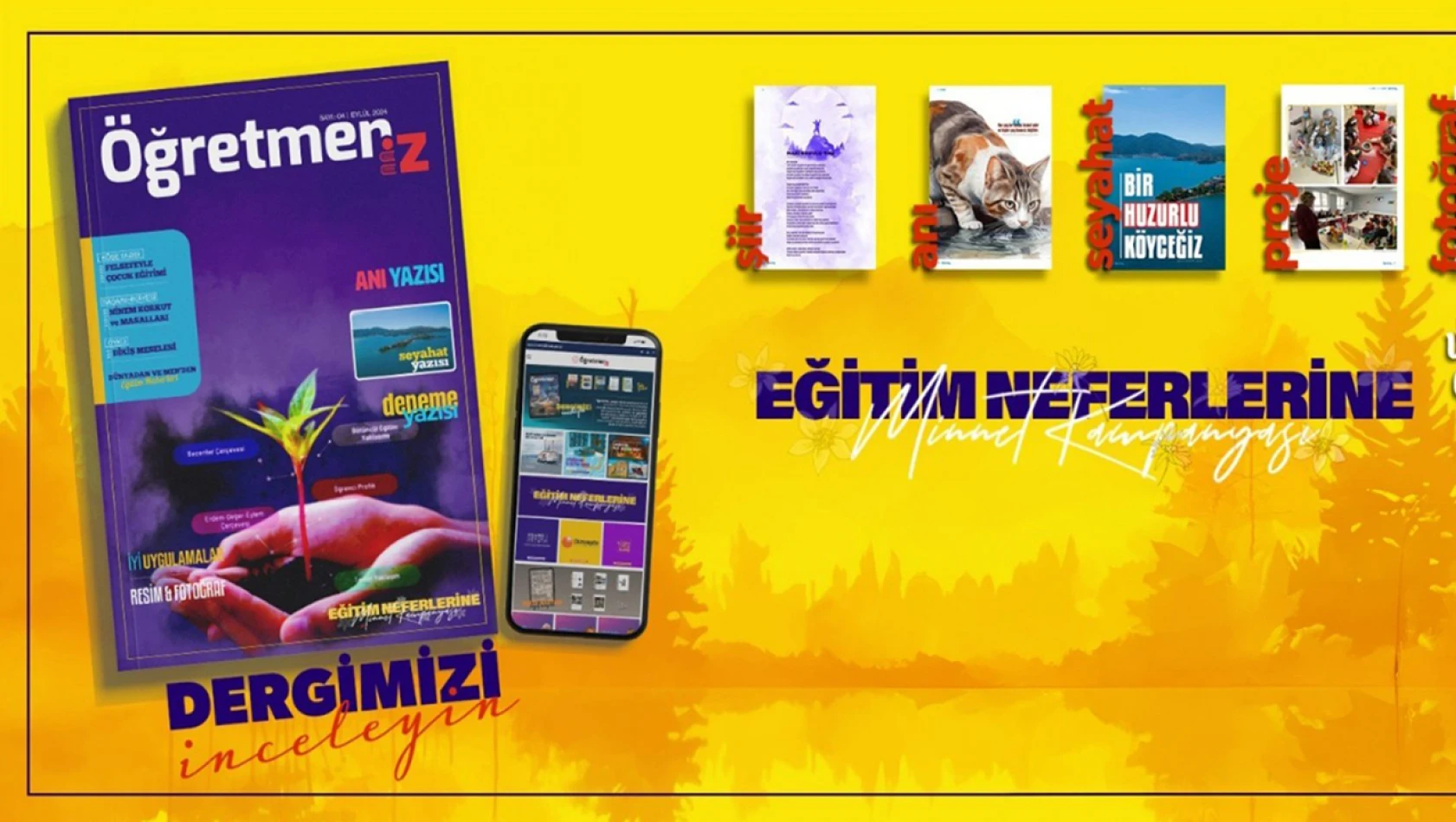 Öğretmeniz dergisinin 4. sayısı yayımlandı