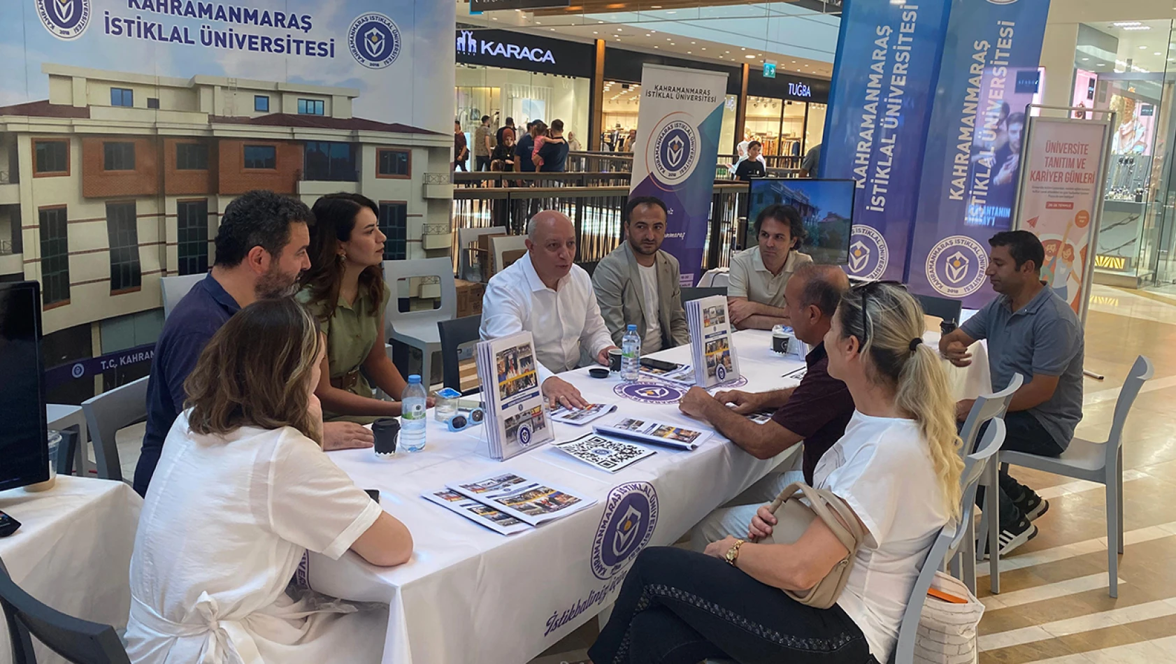 Tercih ve Tanıtım Günleri'nde KİÜ, yerini aldı