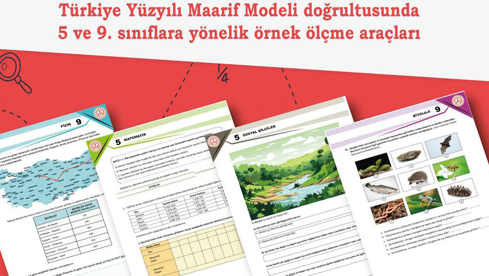 Yeni müfredata uygun örnek ölçme araçları yayımlandı