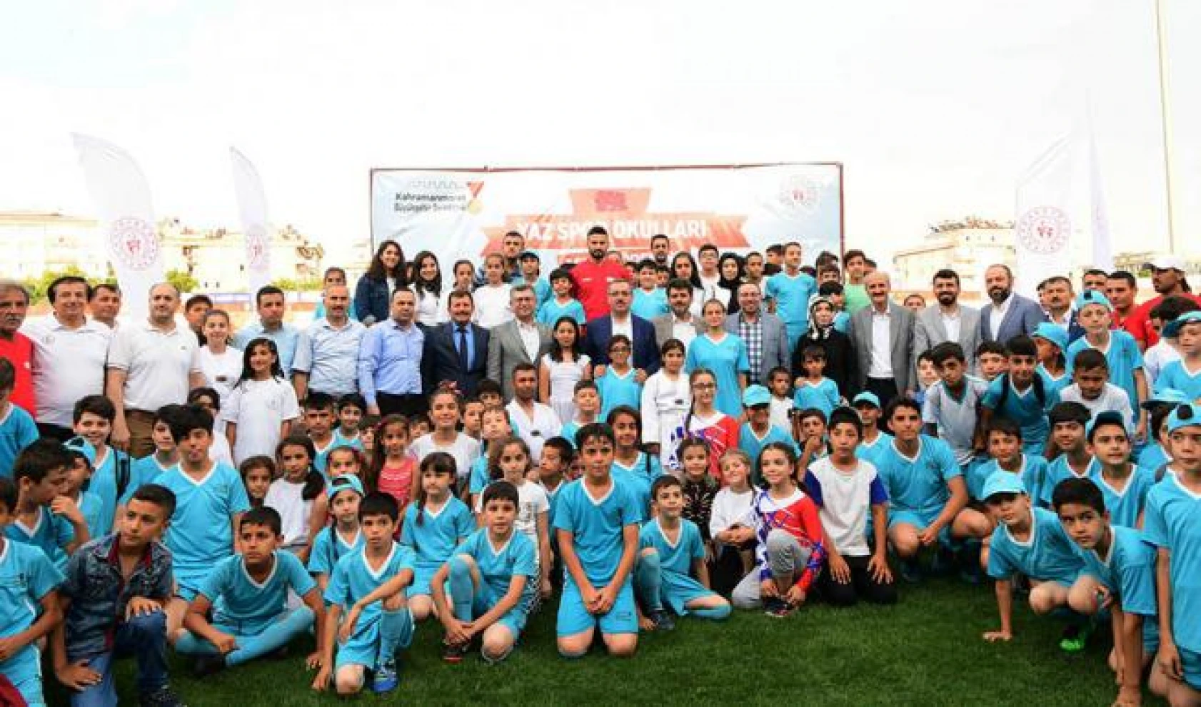 Yaz spor okulu Kahramanmaraş'ta başladı!