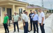 Vali Ünlüer, Göksun ve Andırın'da köy konutlarını inceledi