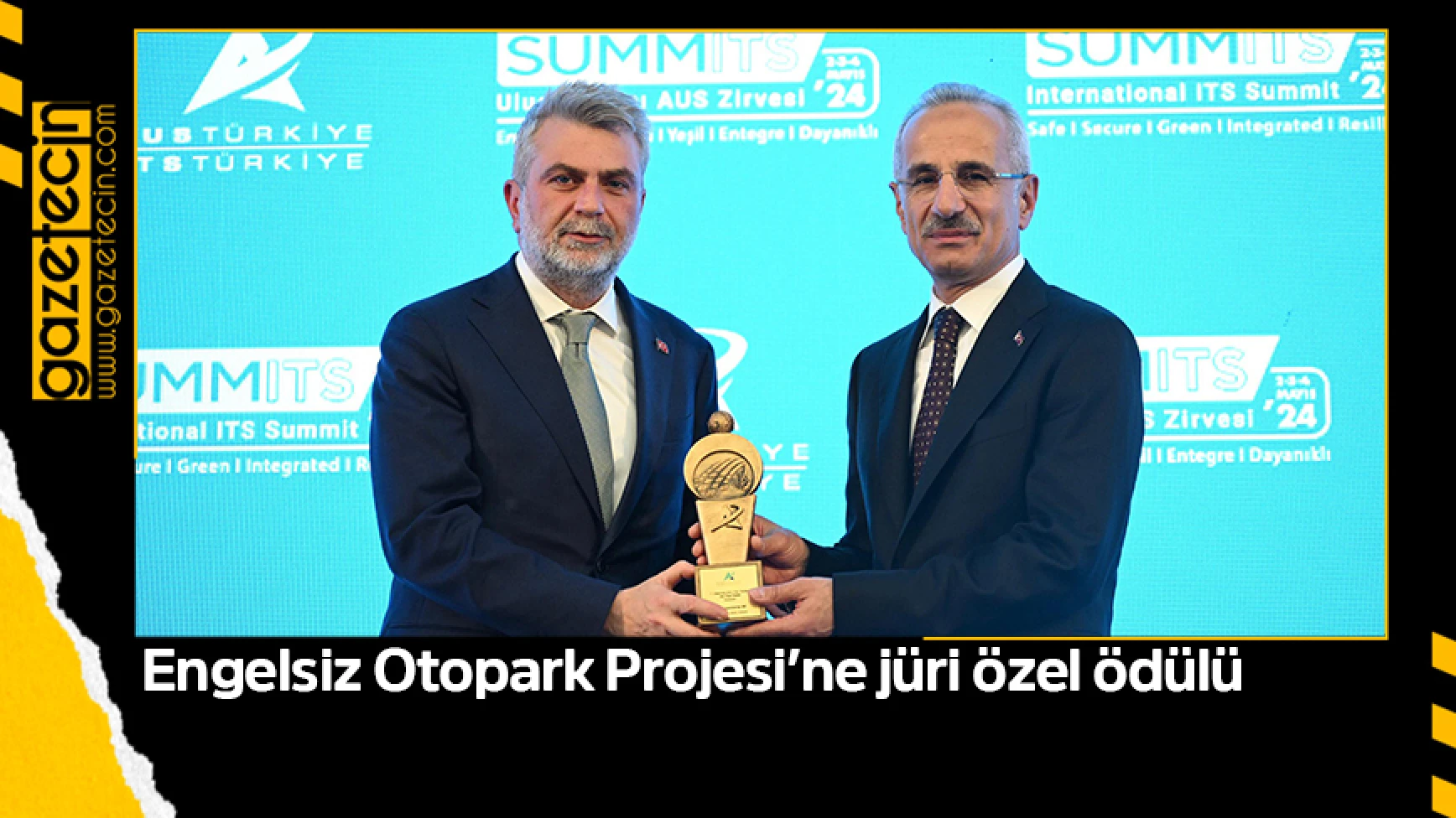 Engelsiz Otopark Projesi’ne jüri özel ödülü