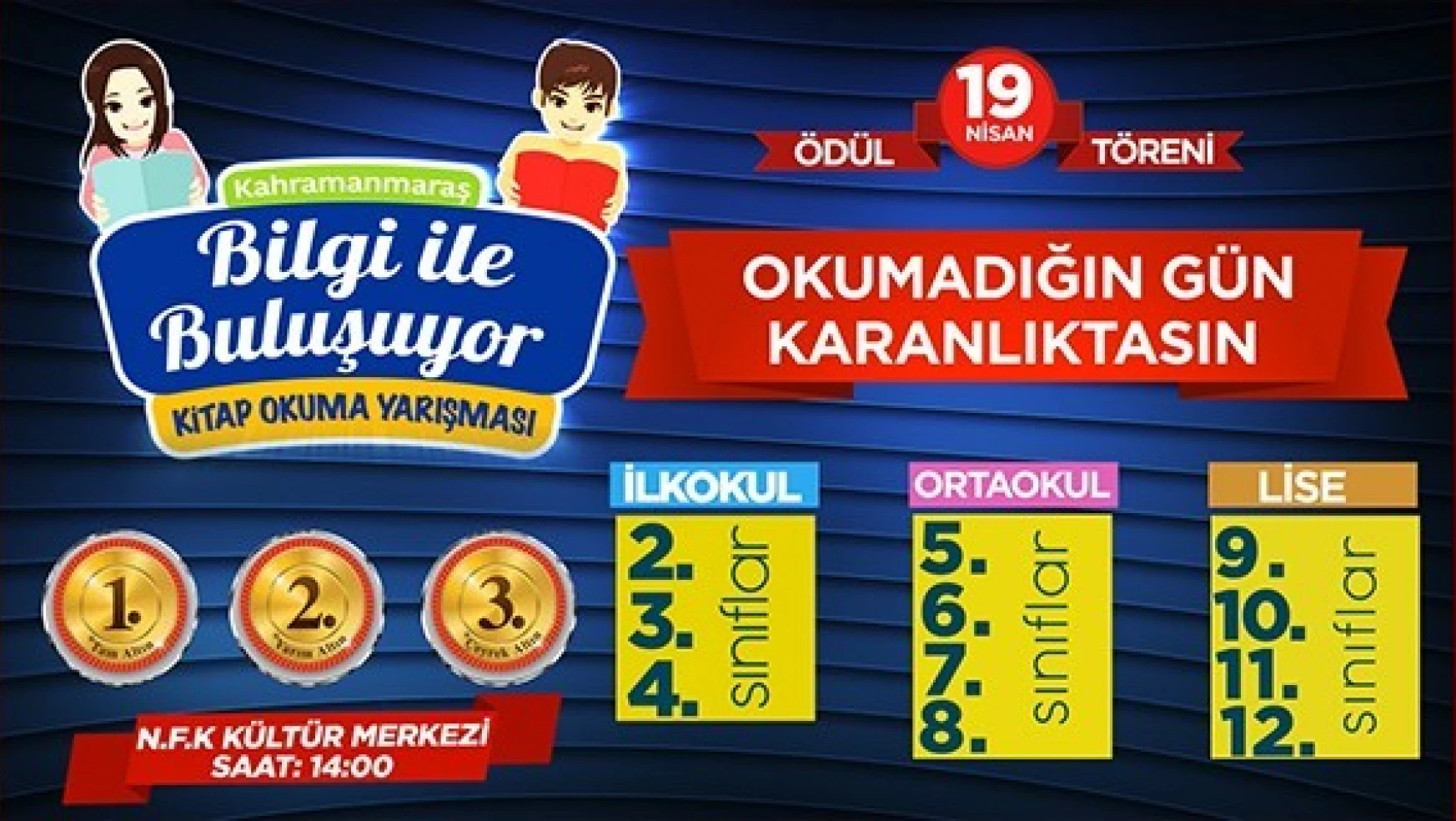 Kahramanmaraş'ta  'Hedef 2,5 Milyon Okuma!'