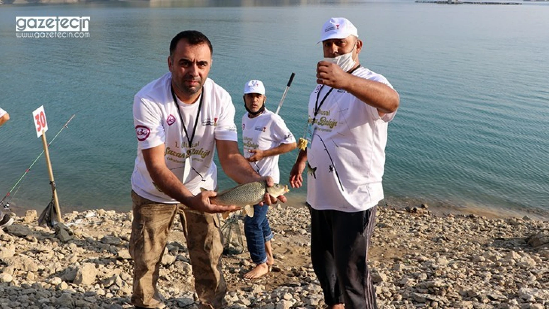 1. Ulusal Sazan Balığı Yakalama Yarışması yapıldı