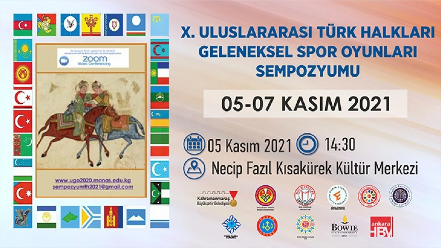 10'uncu Uluslararası Türk Halkları Geleneksel Spor Oyunları sempozyumu başlıyor