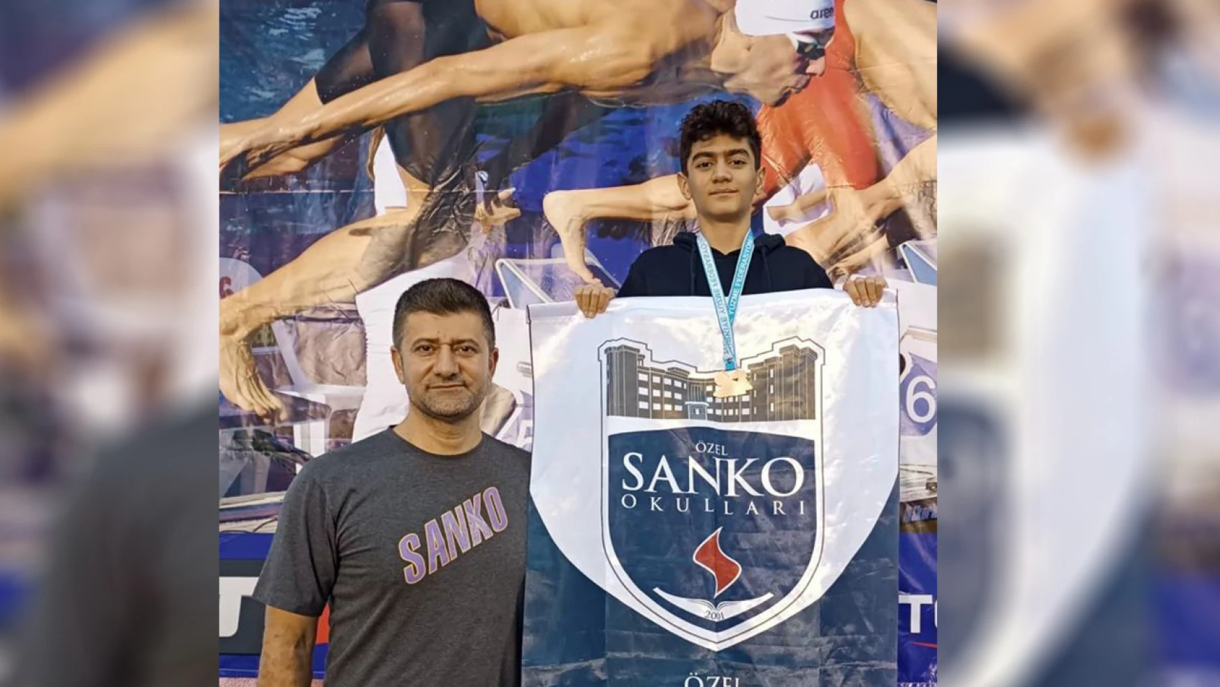 12 Yaşındaki Tuna Karakuş, yüzmede Türkiye üçüncüsü oldu