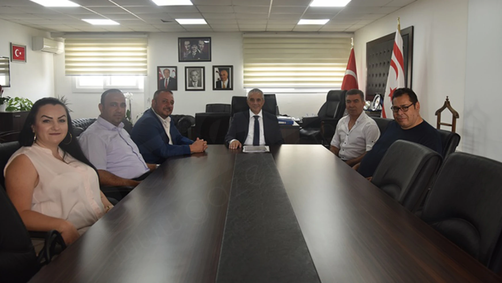 ADA-SEN Çalışma Bakanı'ndan, Hasan Taçoy'a ziyaret