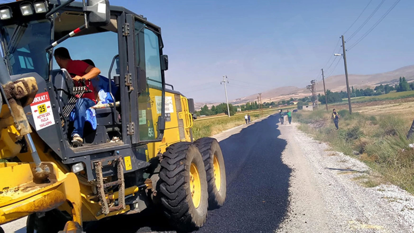 Afşin'de 41 kilometrelik yol yenilenecek