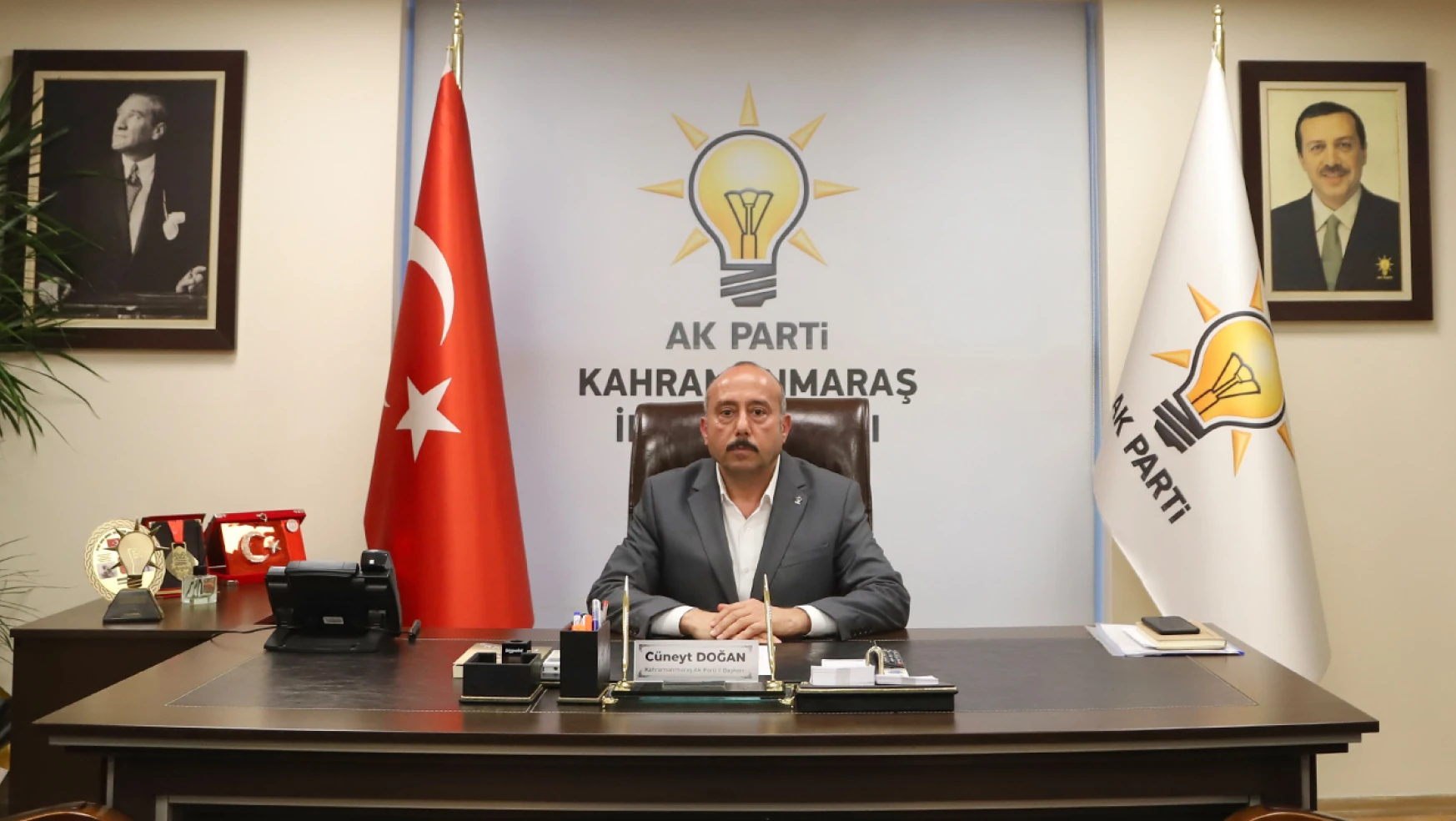 AK Parti İl Başkanı Doğan, 'AK Parti olarak sorumluluğumuzun farkındayız'