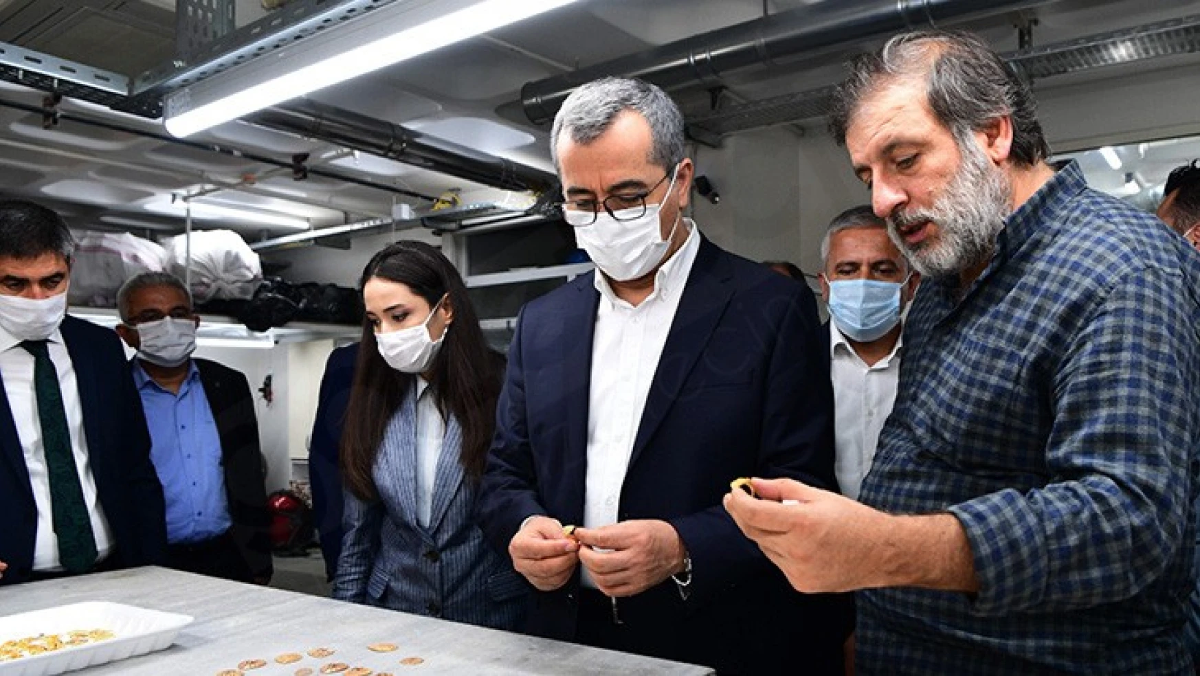 AK Parti İlçe Başkanı Avşaroğlu ve Başkan Güngör'den Kuyumcukent'e ziyaret