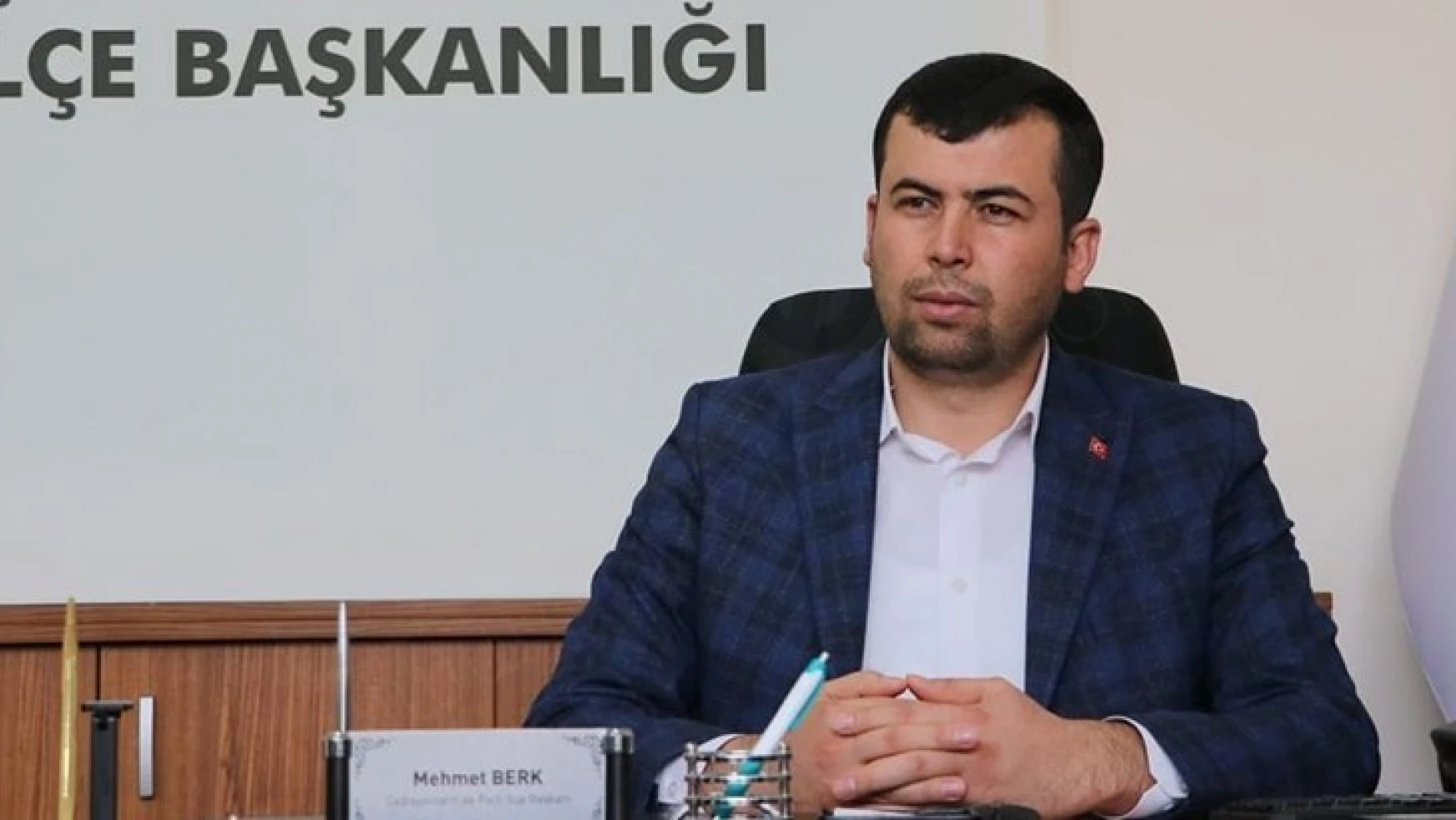 AK Parti İlçe Başkanı Berk'in Kovid-19 testi pozitif çıktı