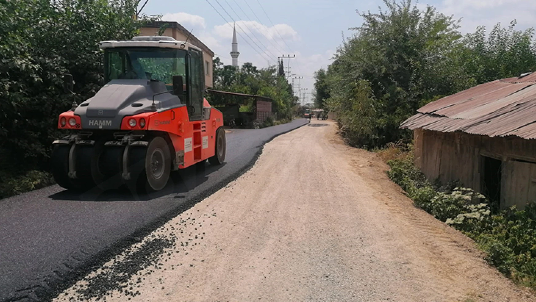 Andırın'da 6 mahallenin grup yolu asfaltlanıyor