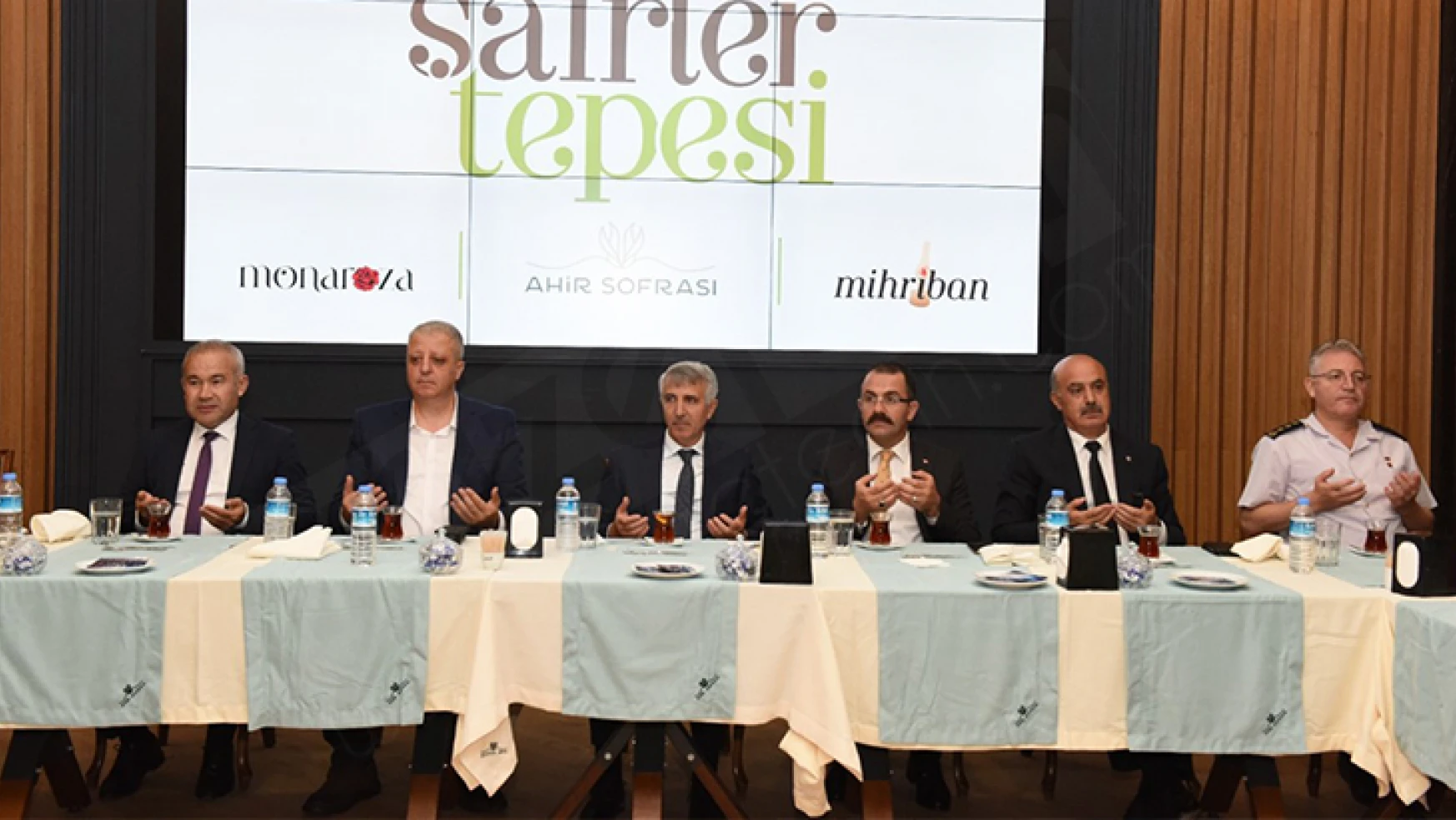 Atama kararnamesiyle Kahramanmaraş'tan giden bürokratlara veda programı