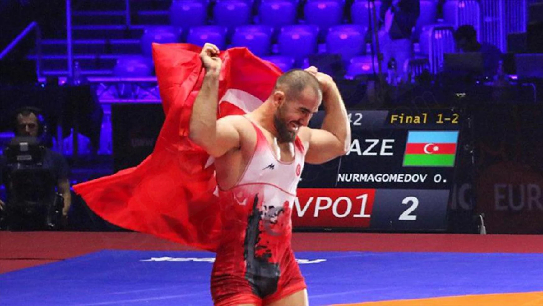Avrupa Güreş Şampiyonası'na Türk sporcular damga vurdu