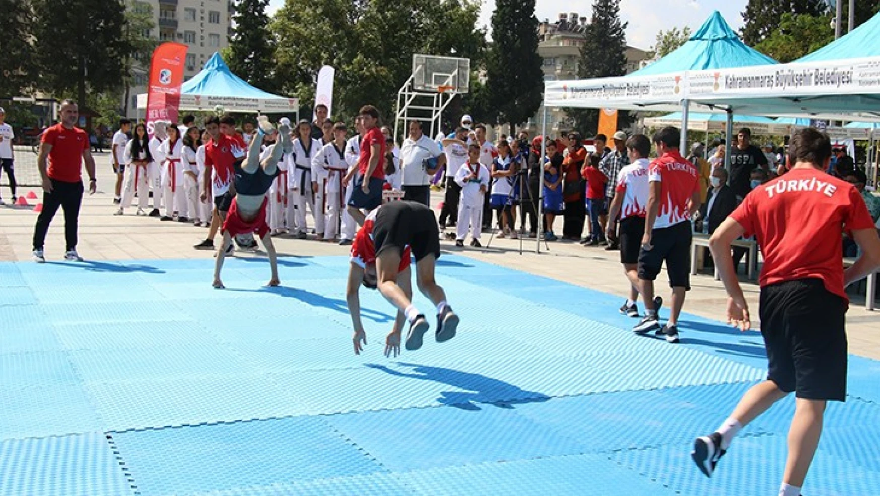Avrupa spor haftası Kahramanmaraş'ta düzenlenen etkinliklerle kutlandı