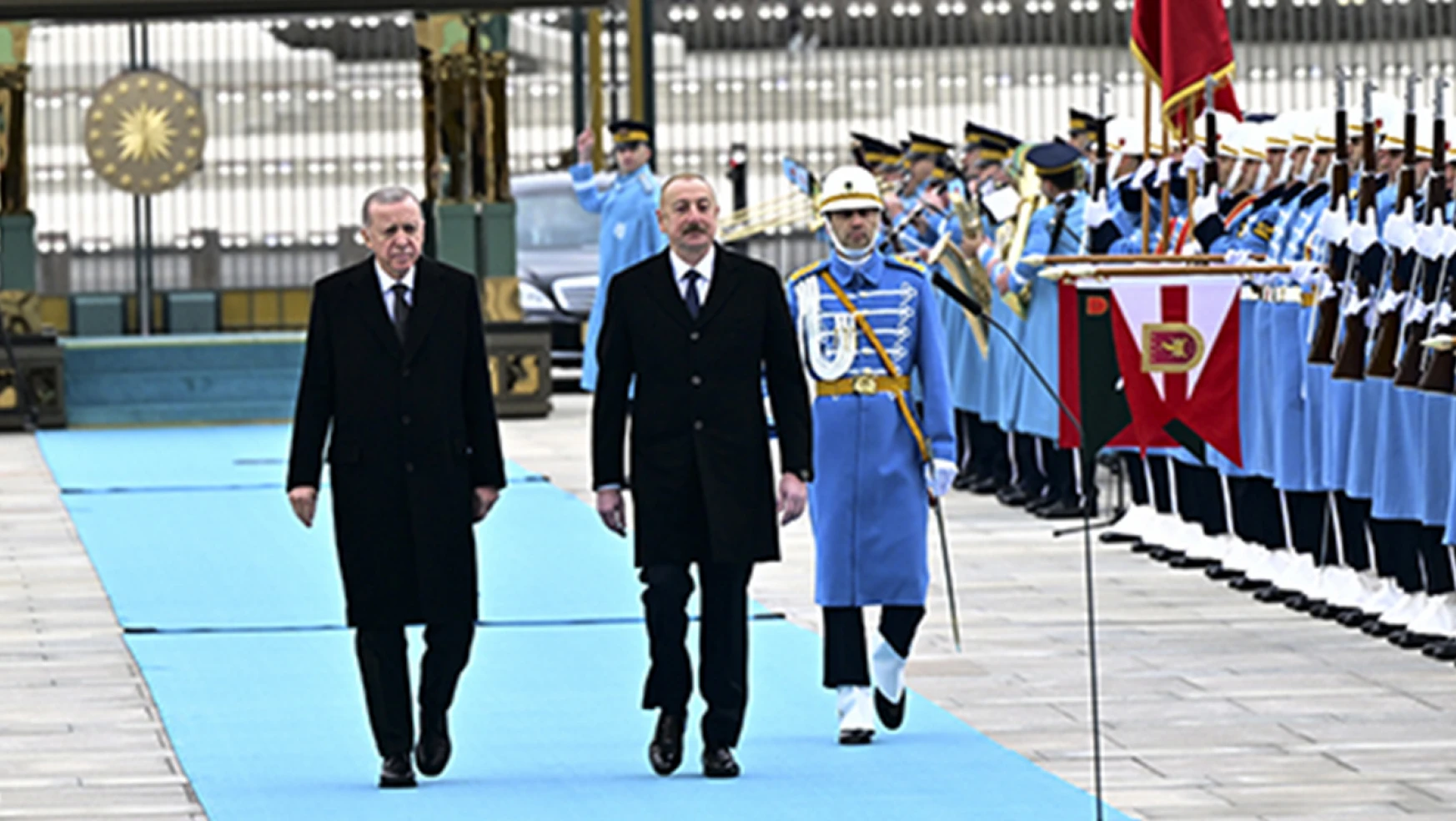 Azerbaycan Cumhurbaşkanı Aliyev Cumhurbaşkanlığı Külliyesi'nde
