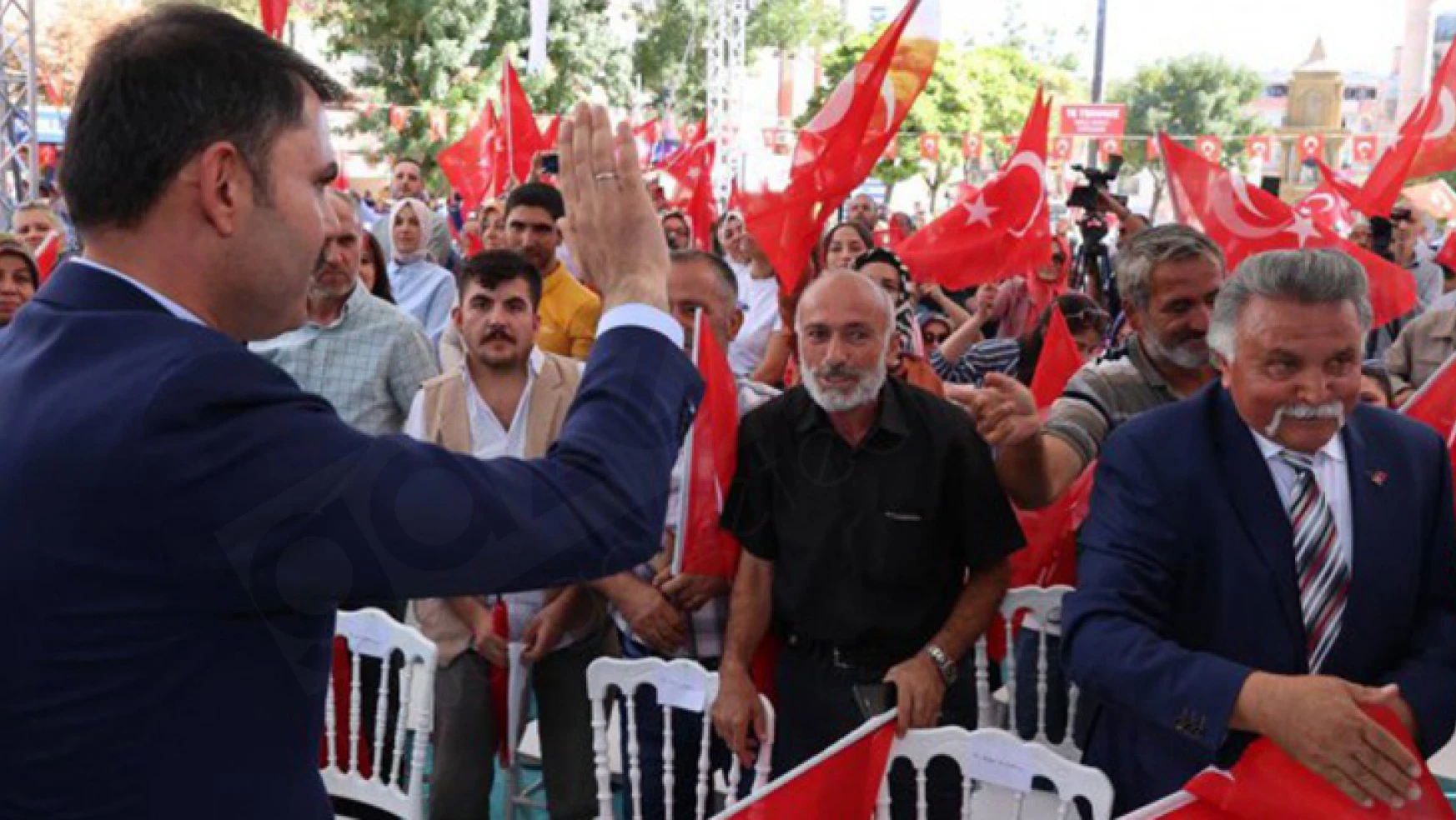 Bakan Kurum, Aksaray toplu açılış törenine katıldı