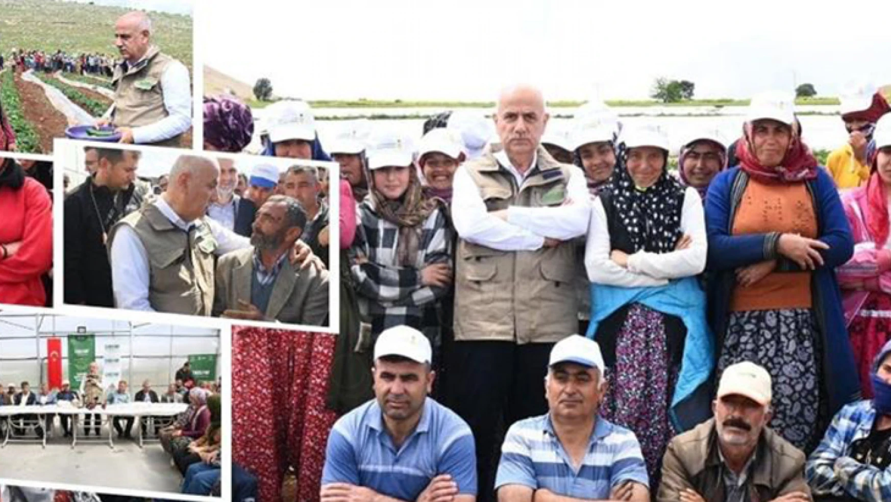 Bakan Prof. Dr. Kirişci, Kahramanmaraşlı çiftçilerle buluştu