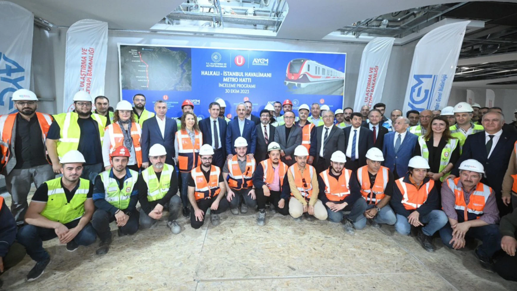 Bakan Uraloğlu, Kayaşehir-İstanbul havalimanı metro hattını inceledi