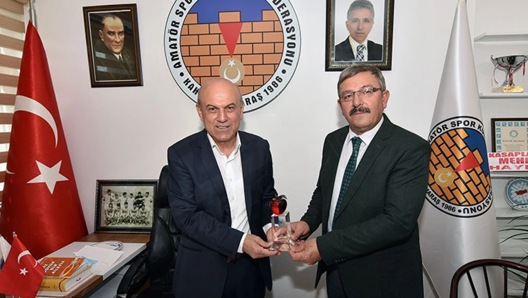 Başkan Aydın, ASFK ziyaretinde konuştu: Amatör olmadan profesyonel olmaz