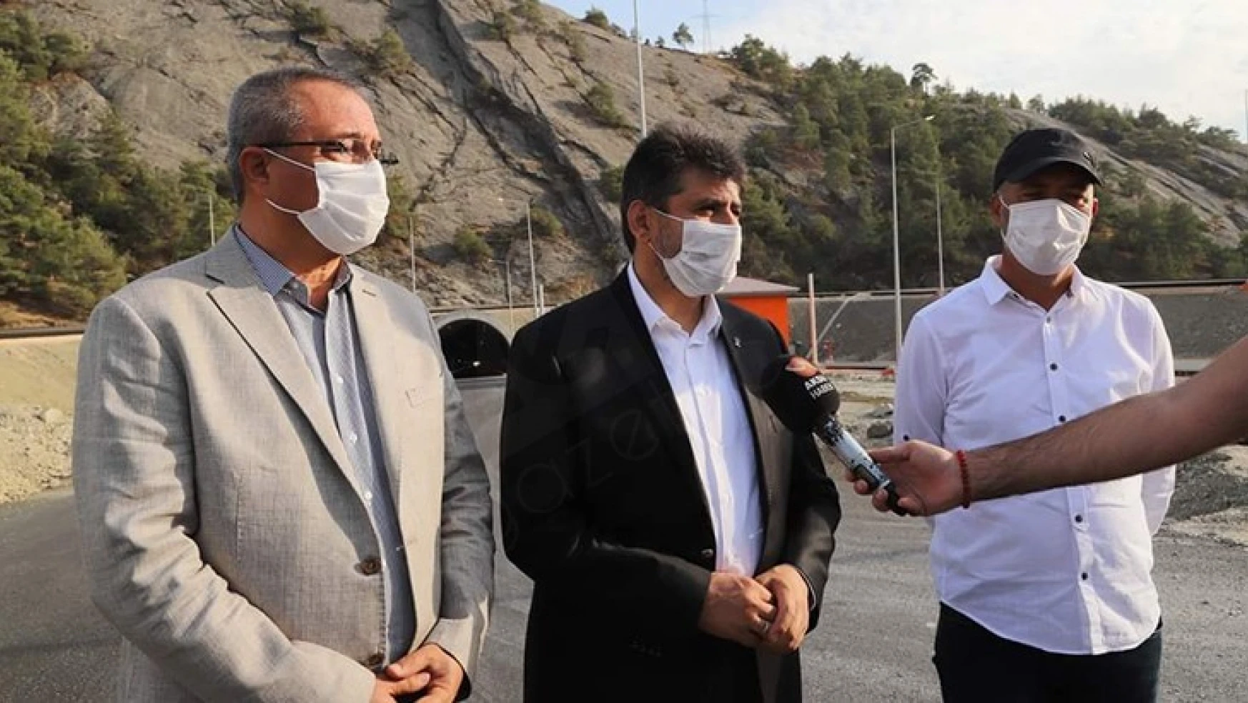Başkan Debgici, Kahramanmaraş-Göksun tünellerini inceledi