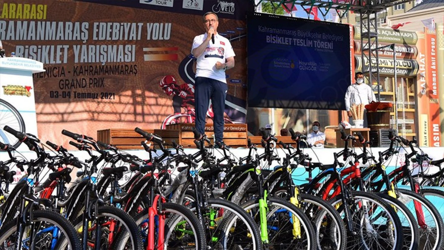 Başkan Güngör'den bisiklet sporuna teşvik