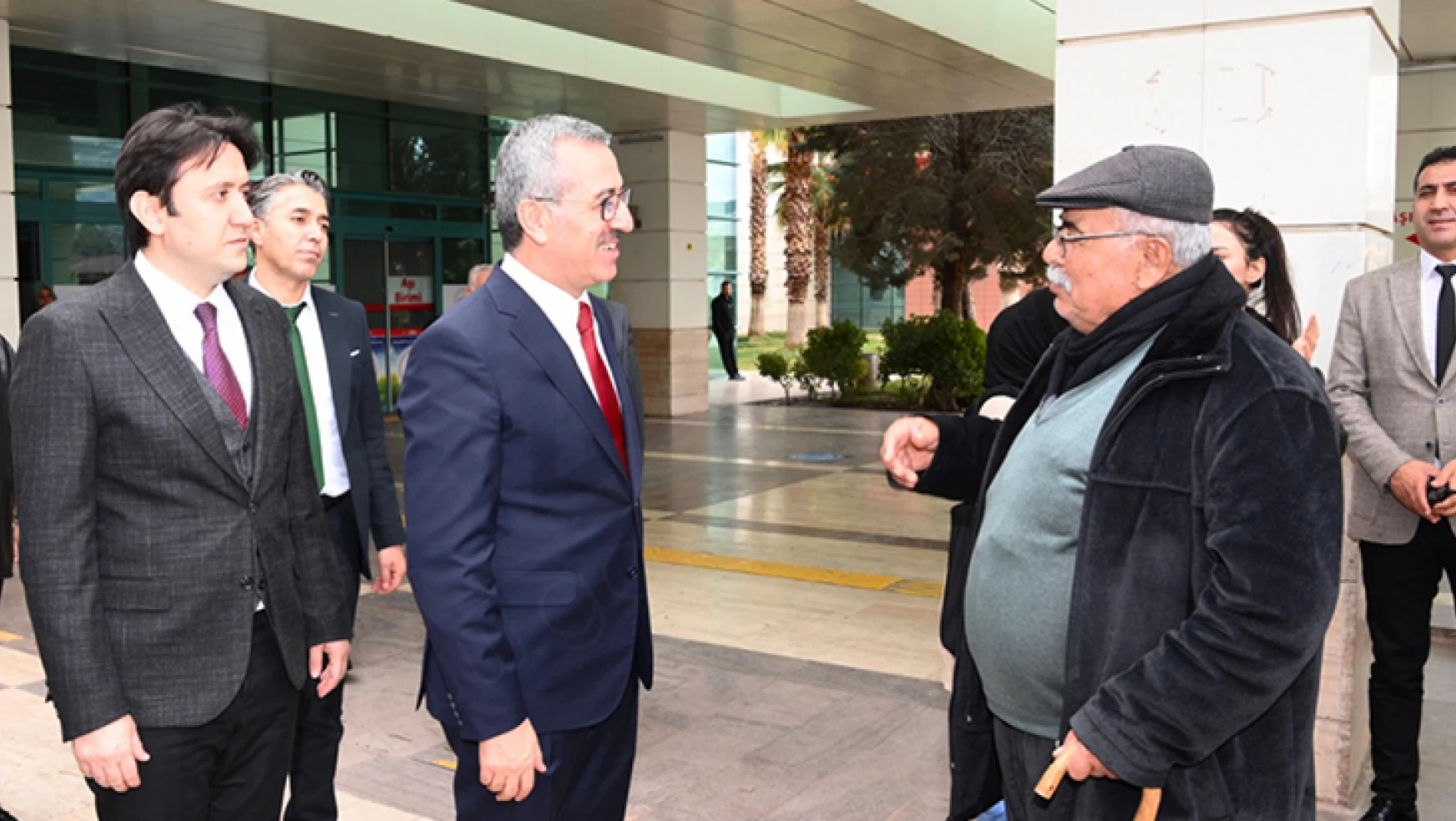 Başkan Güngör'den Şehir Hastanesi'ne ziyaret