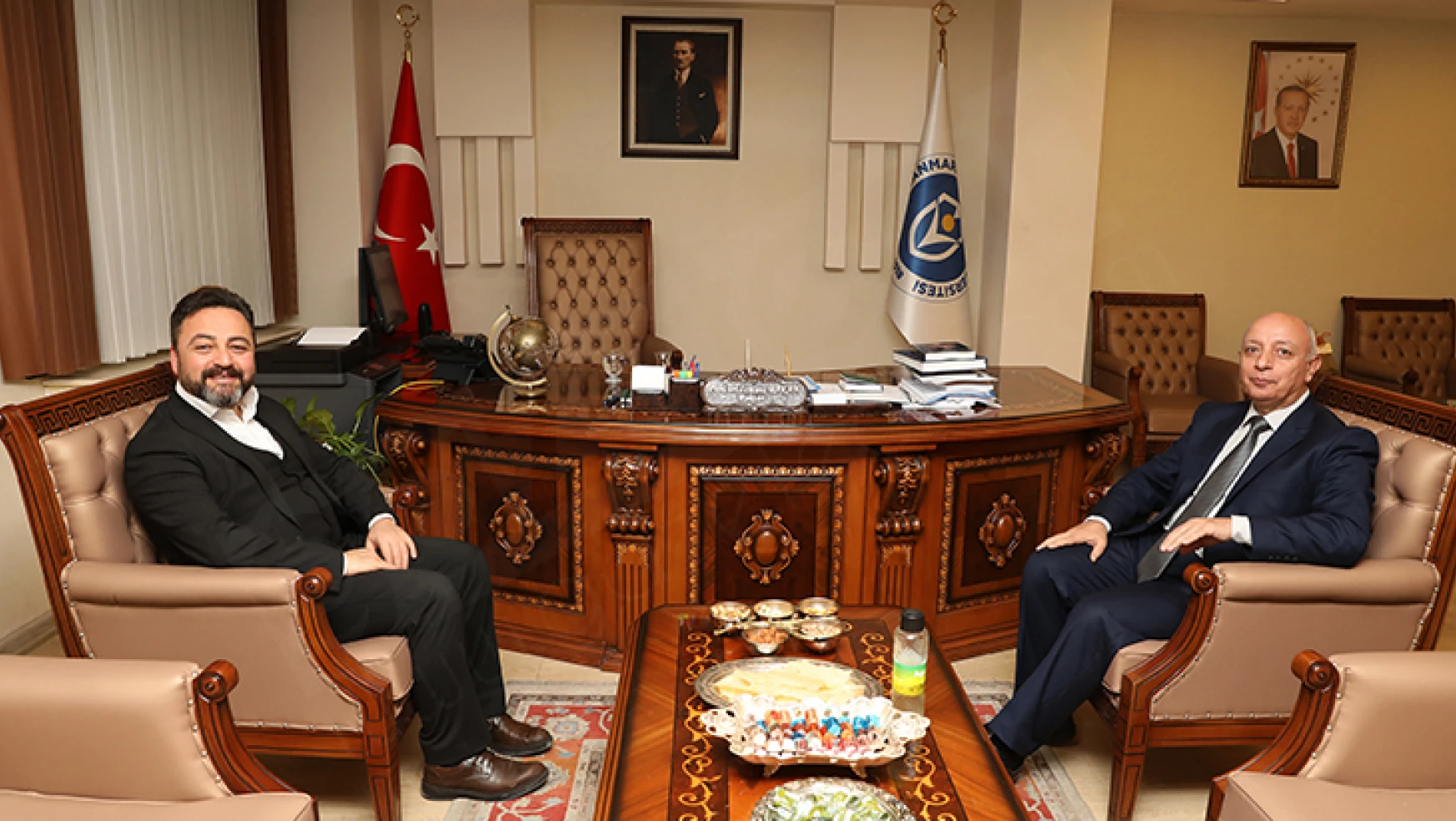 Başkan Gürbüz'den KİÜ Rektörü Bakan'a ziyaret