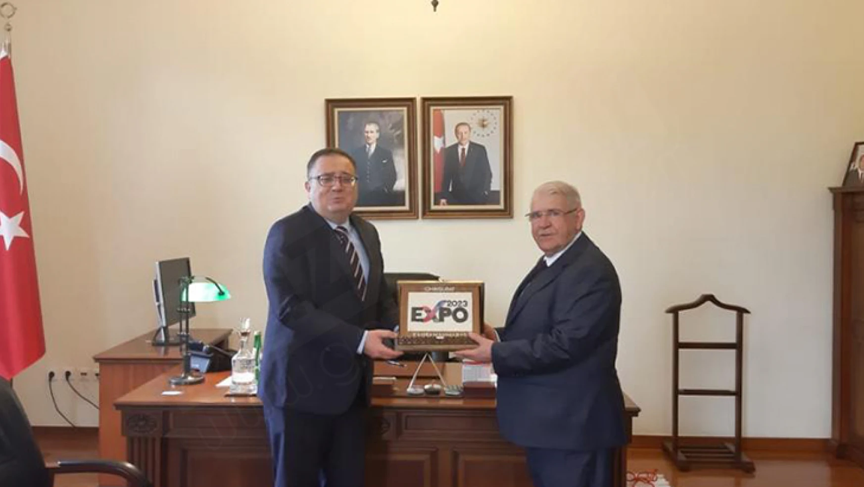 Başkan Mahçiçek, EXPO 2023'ü Batum'a taşıdı