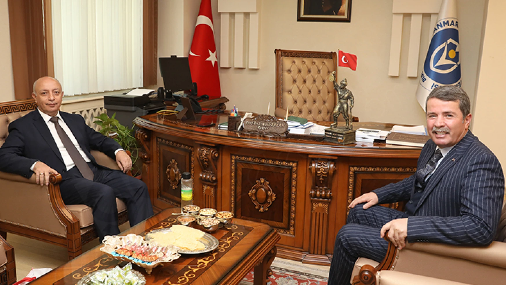Başkan Okumuş'tan Rektör Bakan'a ziyaret