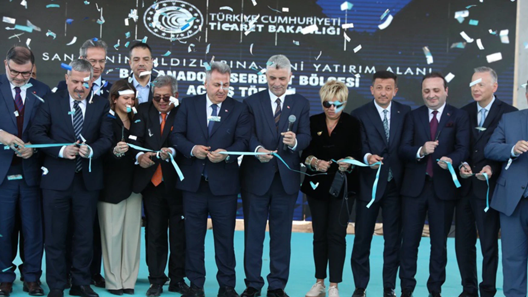 Batı Anadolu Serbest Bölgesi törenle açıldı