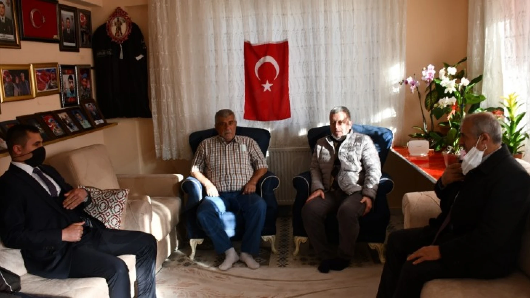 BBP Genel Başkan Yardımcısı Yardımcıoğlu'ndan şehit ailelerine ziyaret