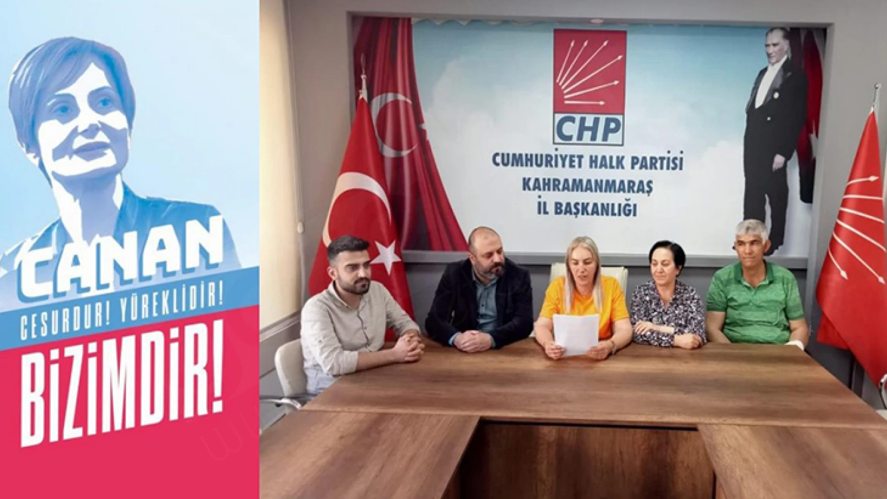 CHP İl Başkan Yardımcısı Elif Özkan: Canan bizimdir, Canan Türkiye'dir