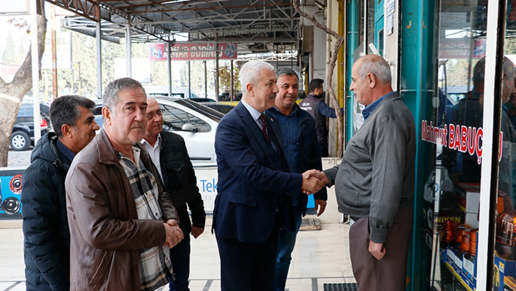 CHP Kahramanmaraş İl Başkanlığı'ndan sanayi esnafına ziyaret