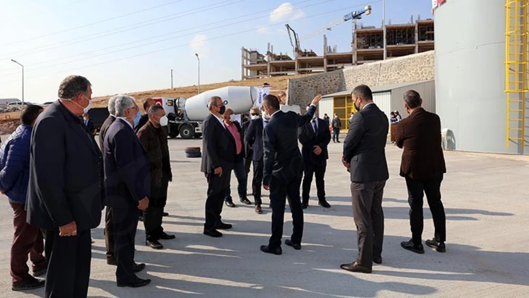 ÇİMKO'nun 25'inci hazır beton tesisi üretime başladı