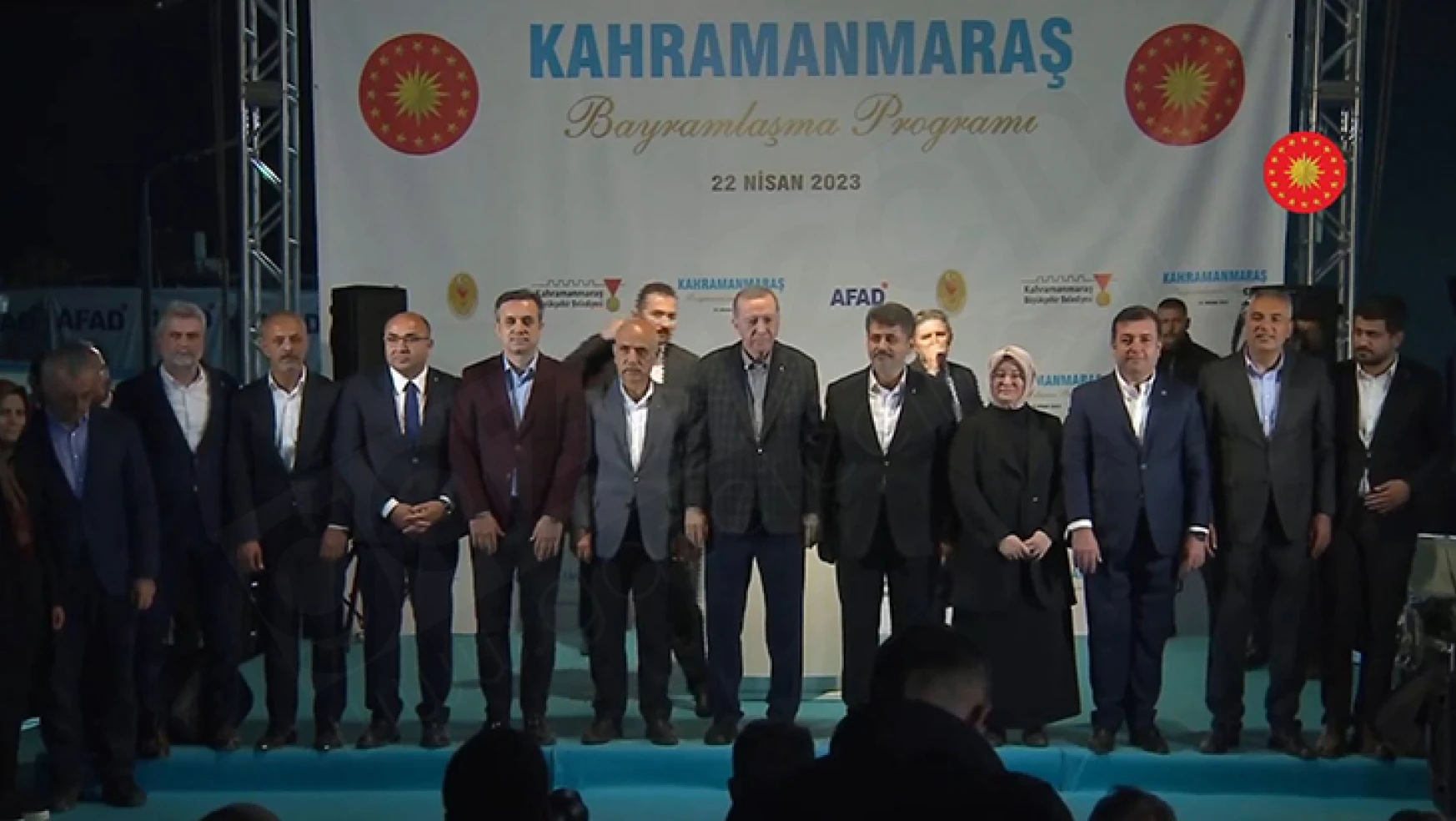 Cumhurbaşkanı Erdoğan, Kahramanmaraş'ta